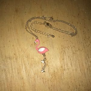 Flamingo necklace